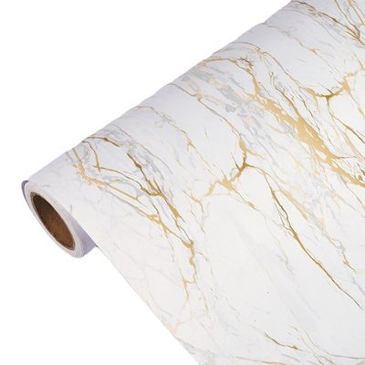 品質  Wholesale Creative Home Decorative Furniture Wall Paper Grain Self Adhesive Marble Film 工場